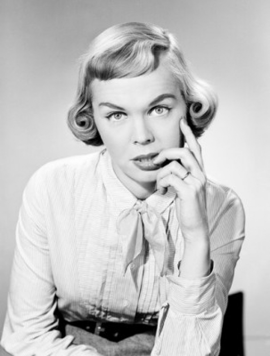 Studio Portrait of Young Woman Poster Print - 18 x 24 in.