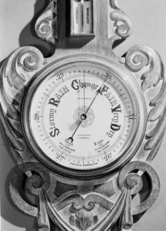 Ornate Barometer Poster Print - 18 x 24 in.