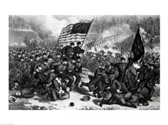 The Second Battle of Bull Run Poster Print - 36 x 24 in. - Large
