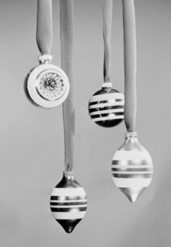 Christmas Baubles Poster Print - 18 x 24 in.