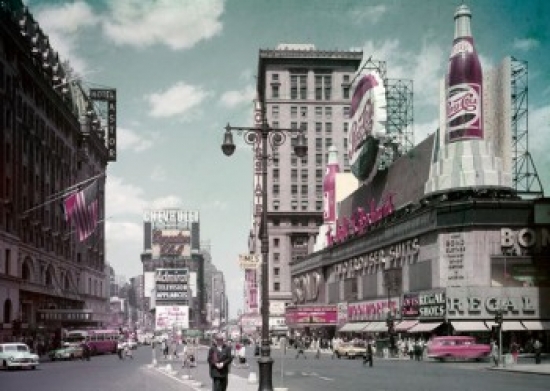 SAL255422664 USA New York City Times Square Poster Print - 18 x 24 in.