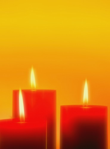 Lit Candles Poster Print by Carson Ganci - 24 x 32 - Large