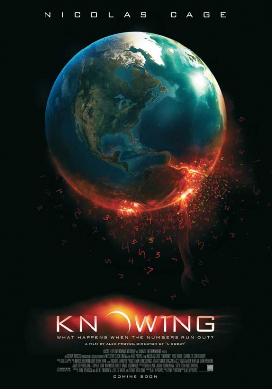 MOVII8577 Knowing Movie Poster - 27 x 40 in.