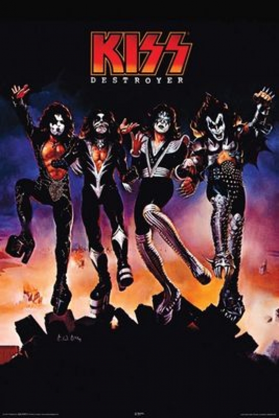 Kiss - Destroyer Poster Print - 24 x 36 in.