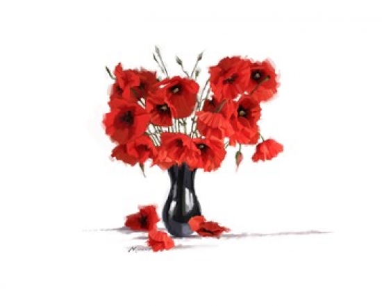 Poppies Poster Print by the Macneil Studio - 28 x 22 in.