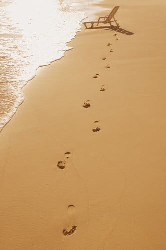 A Walk On The Beach Poster Print by Don Hammond, 22 x 34 - Large