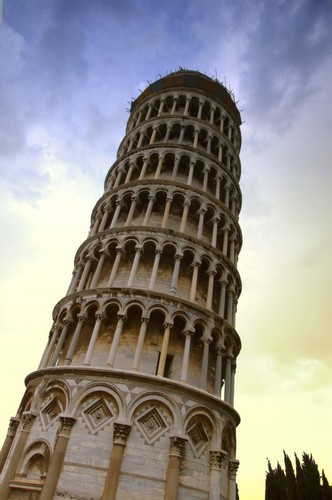 DPI1763867LARGE The Leaning Tower of Pisa Tuscany Italy Poster Print by Carson Ganci, 22 x 34 - Large