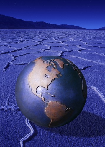 A Globe Poster Print by Don Hammond, 11 x 16