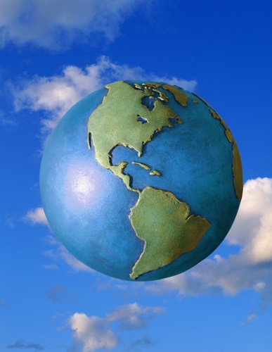 A Globe in The Sky Poster Print by Don Hammond, 24 x 30 - Large
