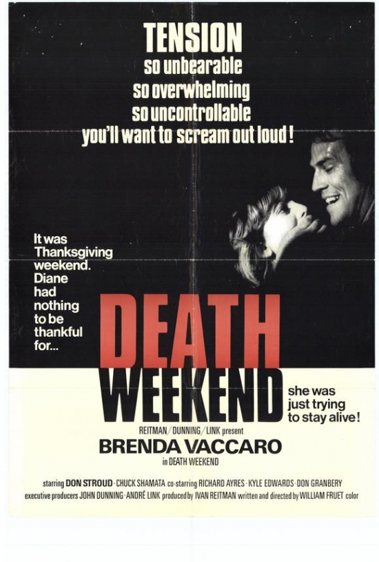 Death Weekend Movie Poster - 27 x 40 in.