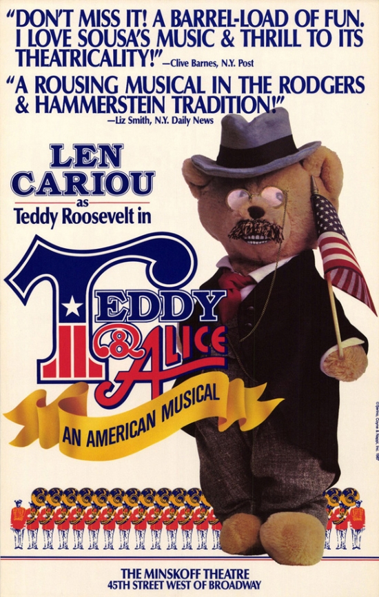Teddy & Alice Broadway Movie Poster - 27 x 40 in.