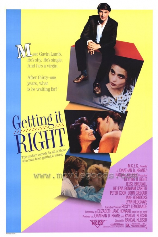 MOVEH6322 Getting It Right Movie Poster - 27 x 40 in.