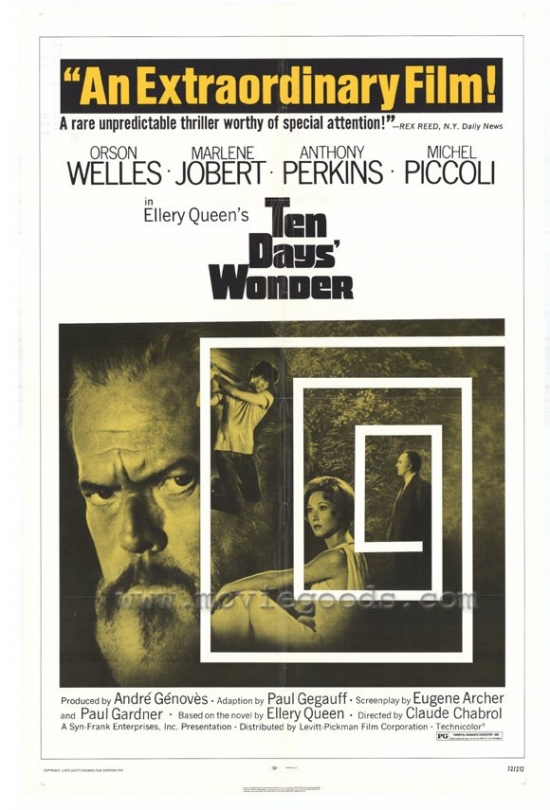 Ten Days Wonder Movie Poster