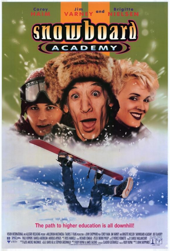 Snowboard Academy Movie Poster - 27 x 40 in.