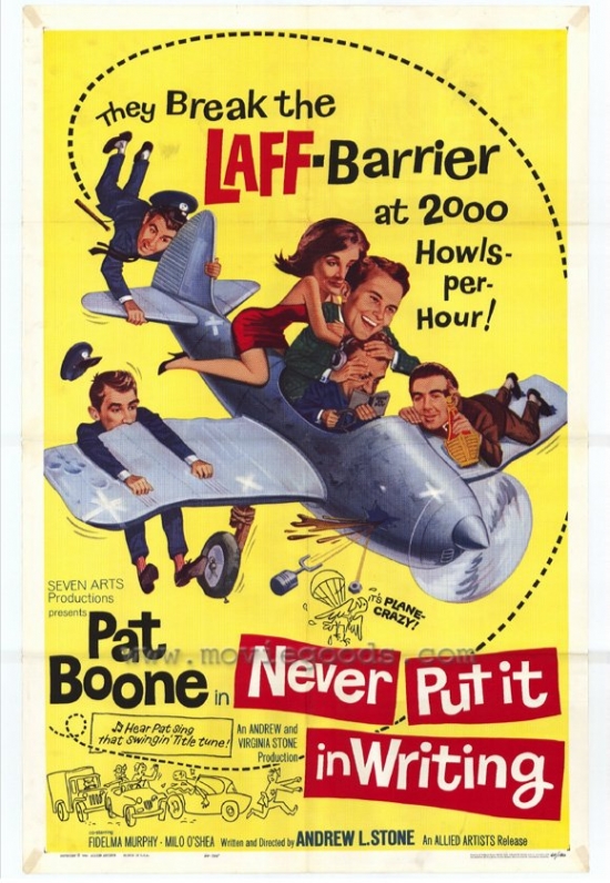 Never Put It in Writing Movie Poster - 27 x 40 in.