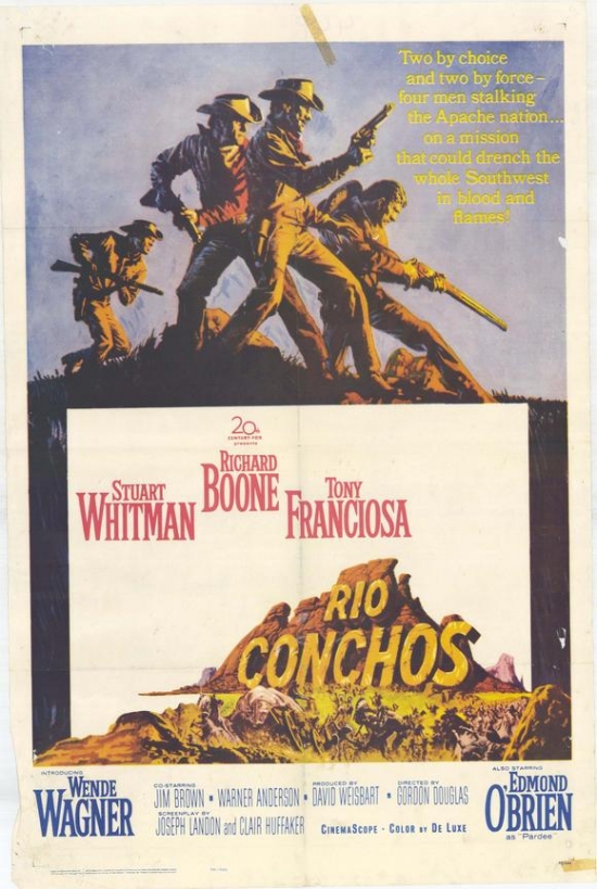 Rio Conchos Movie Poster - 27 x 40 in.