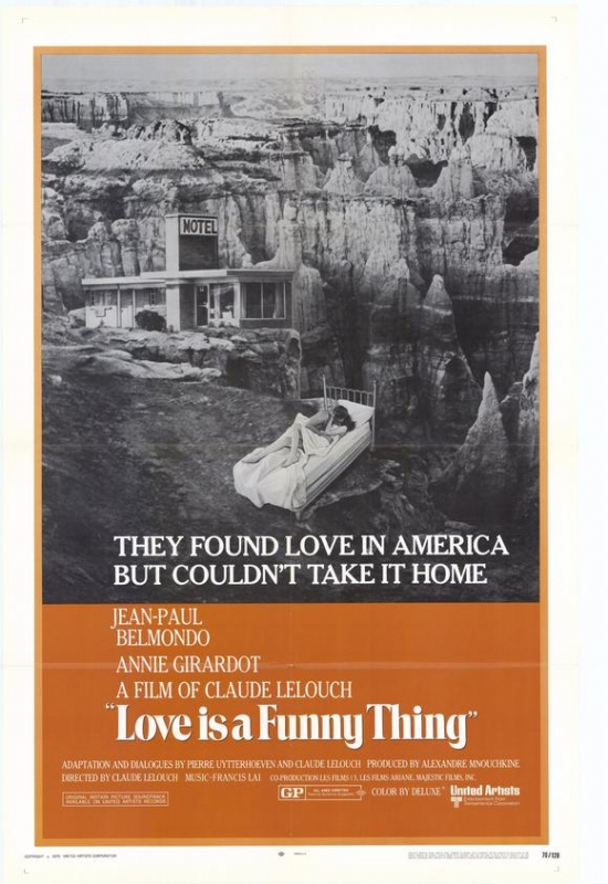 MOVEH9719 Love is a Funny Thing Movie Poster - 27 x 40 in.