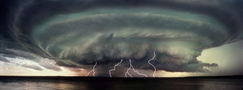 A Severe Storm Poster Print by Don Hammond, 44 x 15 - Large