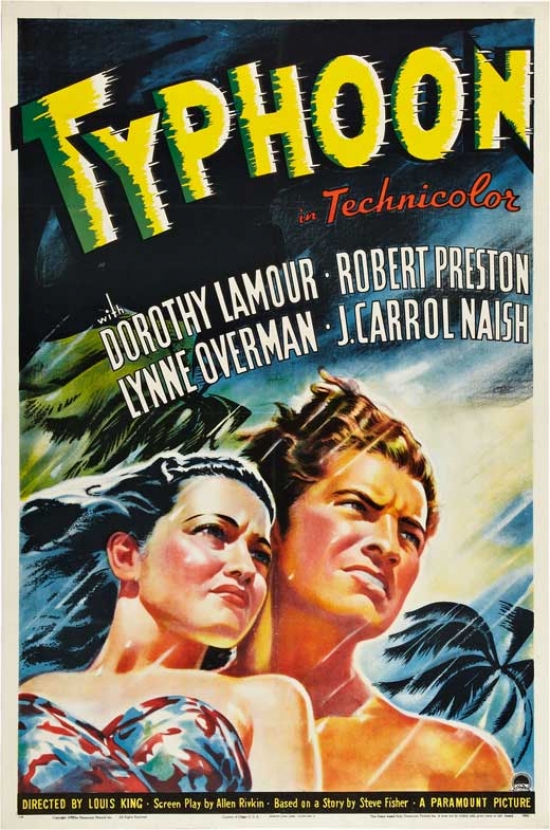Typhoon Movie Poster - 27 x 40 in.