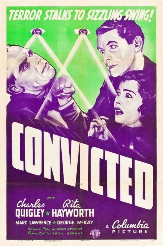 Convicted Movie Poster - 27 x 40 in.