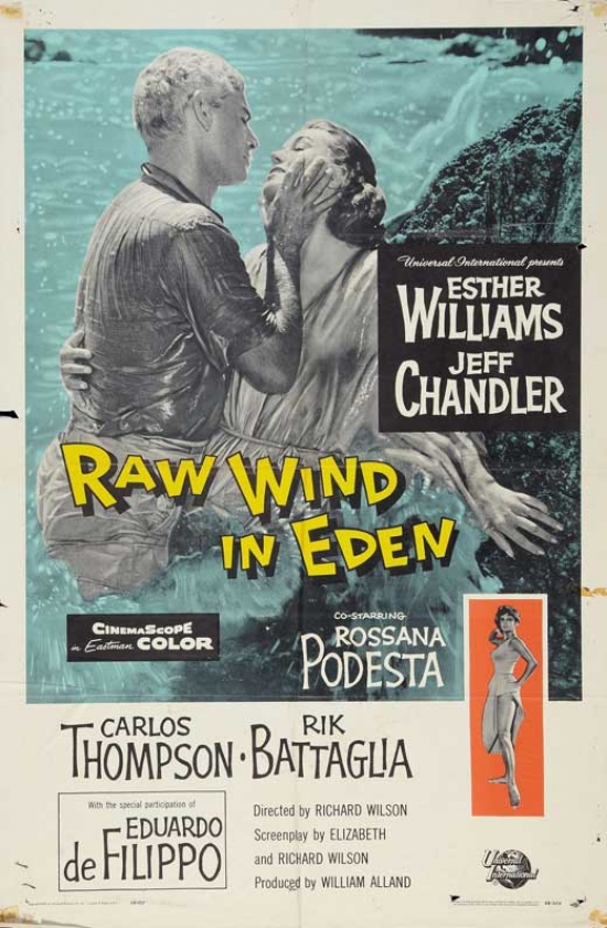 Raw Wind in Eden Movie Poster - 27 x 40 in.