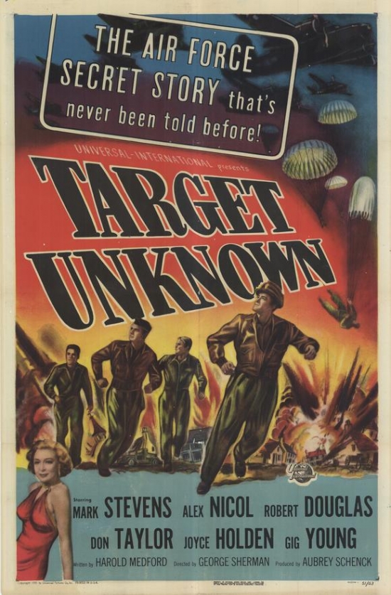 Target Unknown Movie Poster - 27 x 40 in.