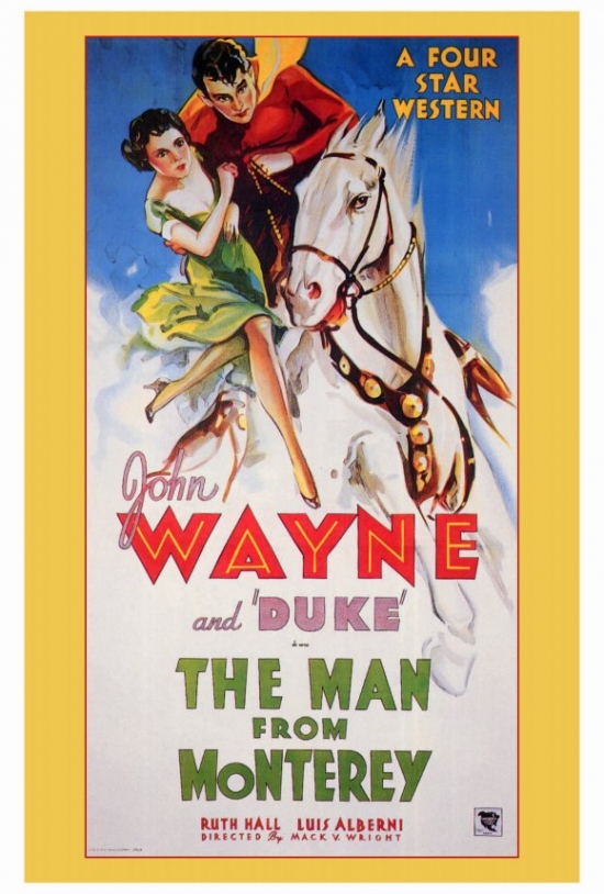 Man From Monterey Movie Poster - 27 x 40 in.