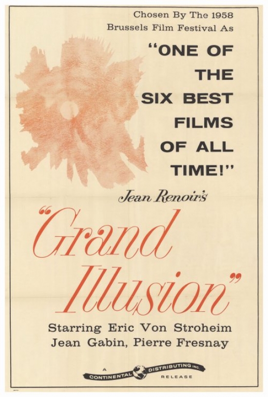 Grand Illusion Movie Poster - 27 x 40 in.