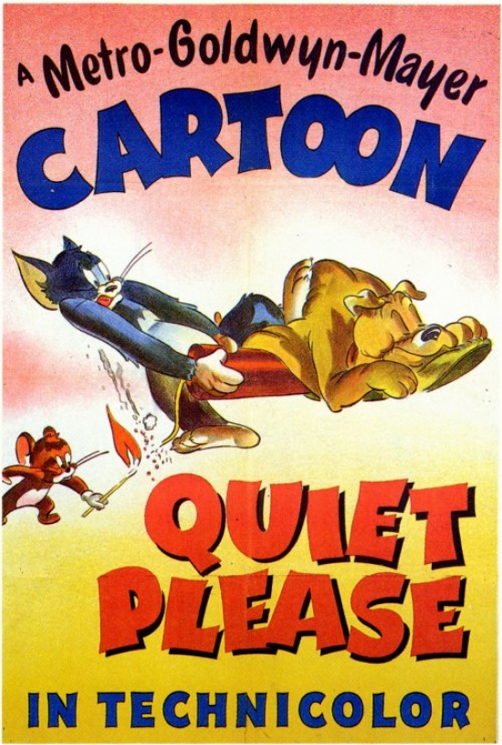 MOVGF8342 Quiet Please Movie Poster - 27 x 40 in.