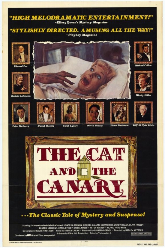 MOVGH2633 The Cat & the Canary Movie Poster - 27 x 40 in.