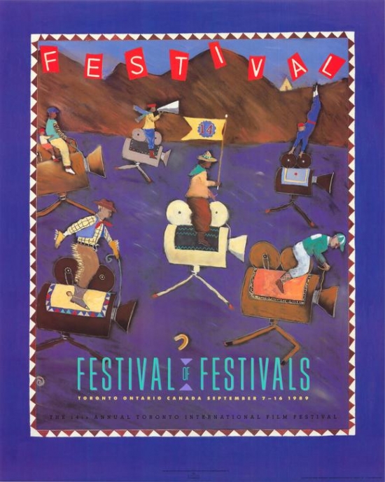 Toronto International Film Festival Movie Poster  27 x 40 in