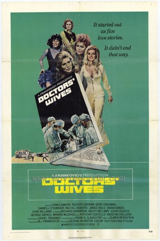 Doctors Wives Movie Poster - 27 x 40 in.