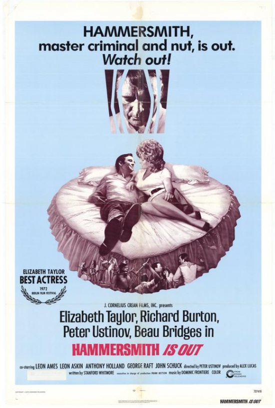 Hammersmith is Out Movie Poster - 27 x 40 in.