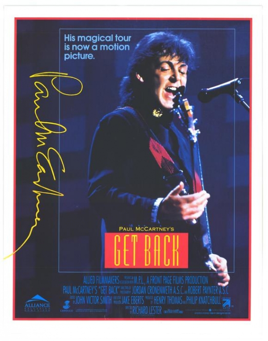 Get Back Movie Poster - 27 x 40 in.