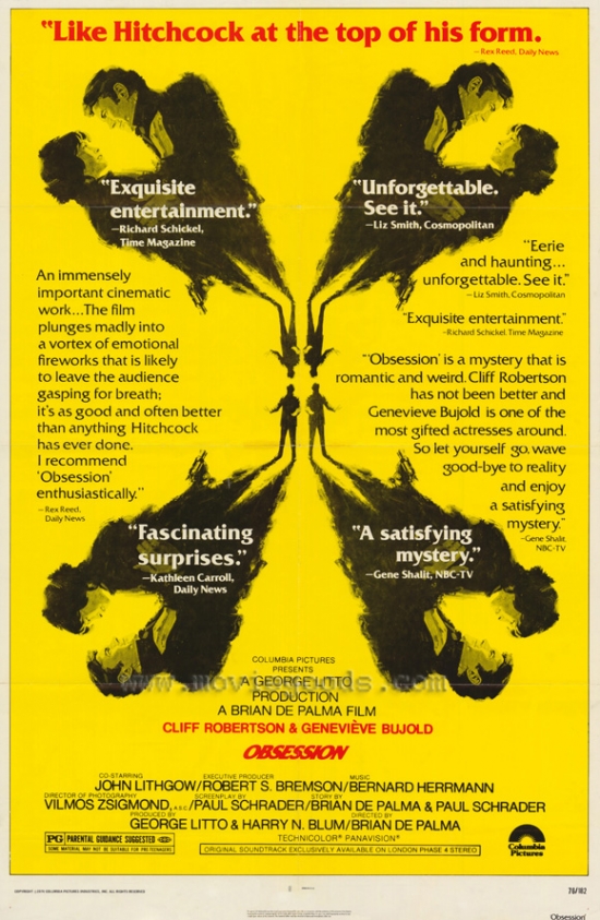 MOVCH3729 Obsession Movie Poster - 27 x 40 in.