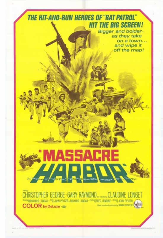 Massacre Harbor Movie Poster - 27 x 40 in.