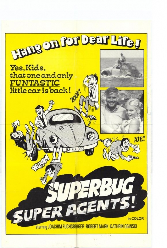MOVCH9683 Superbug Super Agent Movie Poster - 27 x 40 in.