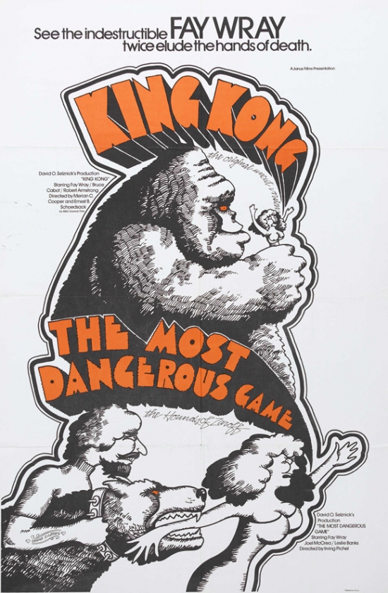 King Kong Movie Poster - 27 x 40 in.