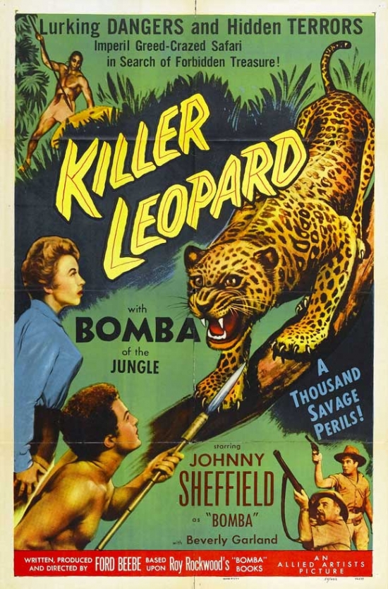 MOVCJ3785 Killer Leopard Movie Poster - 27 x 40 in.