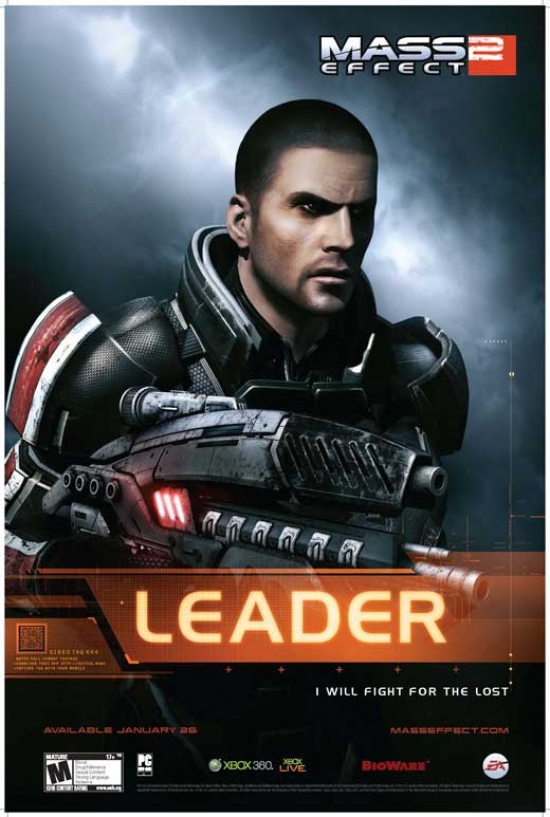 Mass Effect 2 Movie Poster - 27 x 40 in.