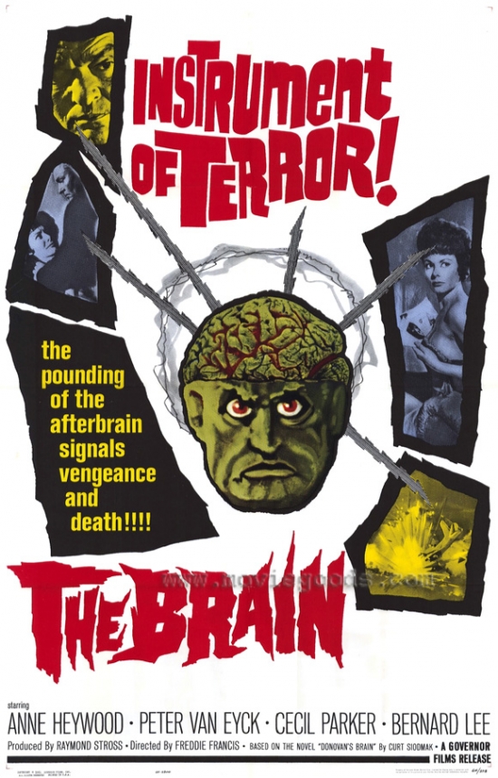 MOVEF5435 The Brain Movie Poster - 27 x 40 in.