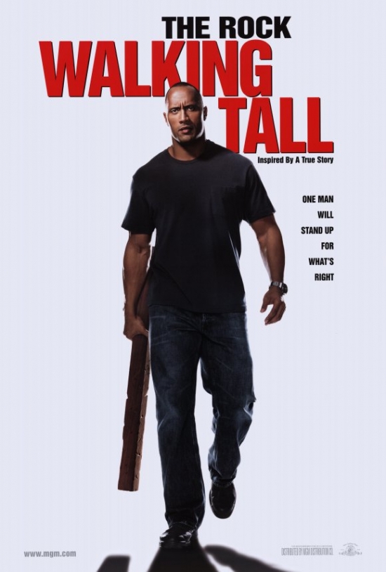 MOVEF8423 Walking Tall Movie Poster - 27 x 40 in.