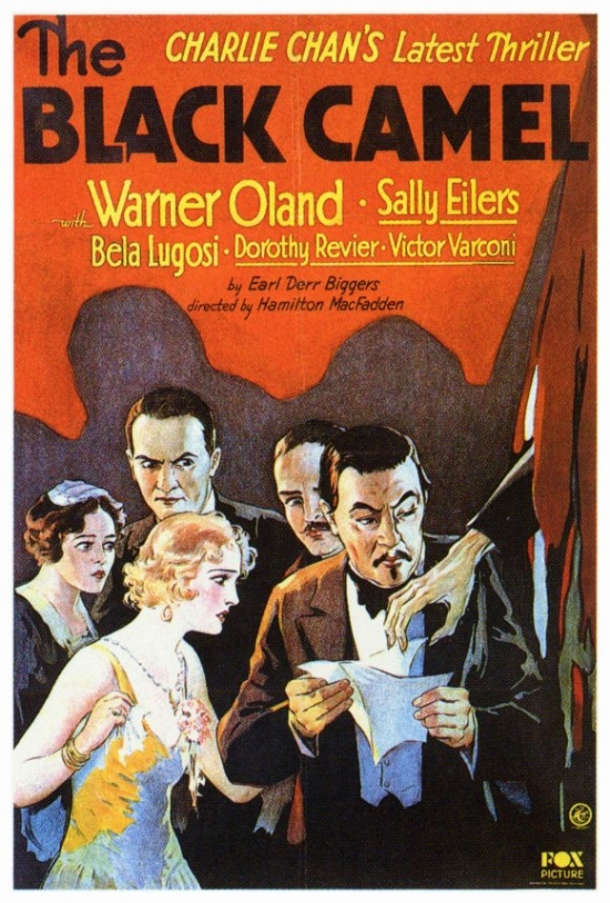 MOVEF9340 The Black Camel Movie Poster - 27 x 40 in.