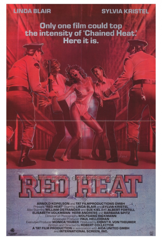 Red Heat Movie Poster - 27 x 40 in.