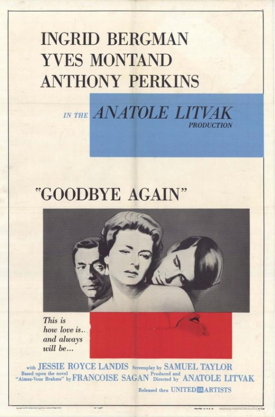 MOVEH0263 Goodbye Again Movie Poster - 27 x 40 in.