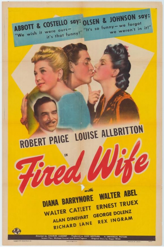 Fired Wife Movie Poster - 27 x 40 in.