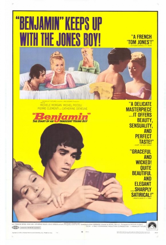 MOVEH2275 Benjamin Movie Poster - 27 x 40 in.