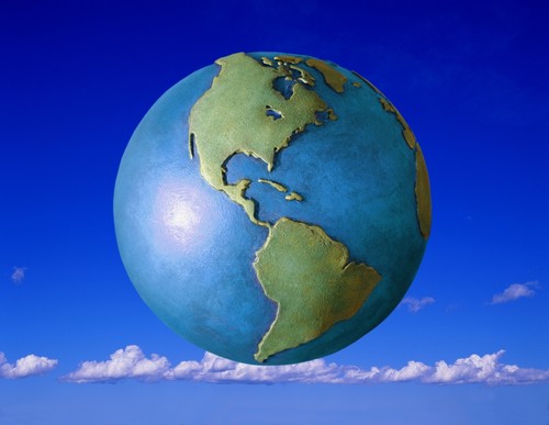 A Globe in The Sky Poster Print by Don Hammond, 30 x 24 - Large