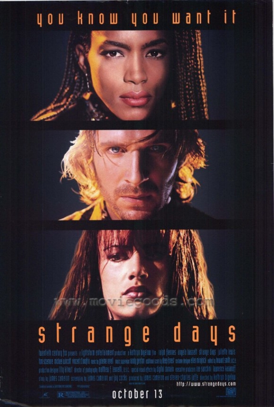 Strange Days Movie Poster - 27 x 40 in.