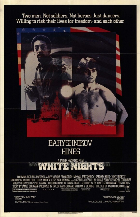 White Nights Movie Poster - 27 x 40 in.